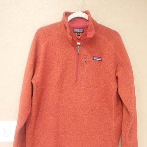 "Pentagonia Red & Black Sweater, M."